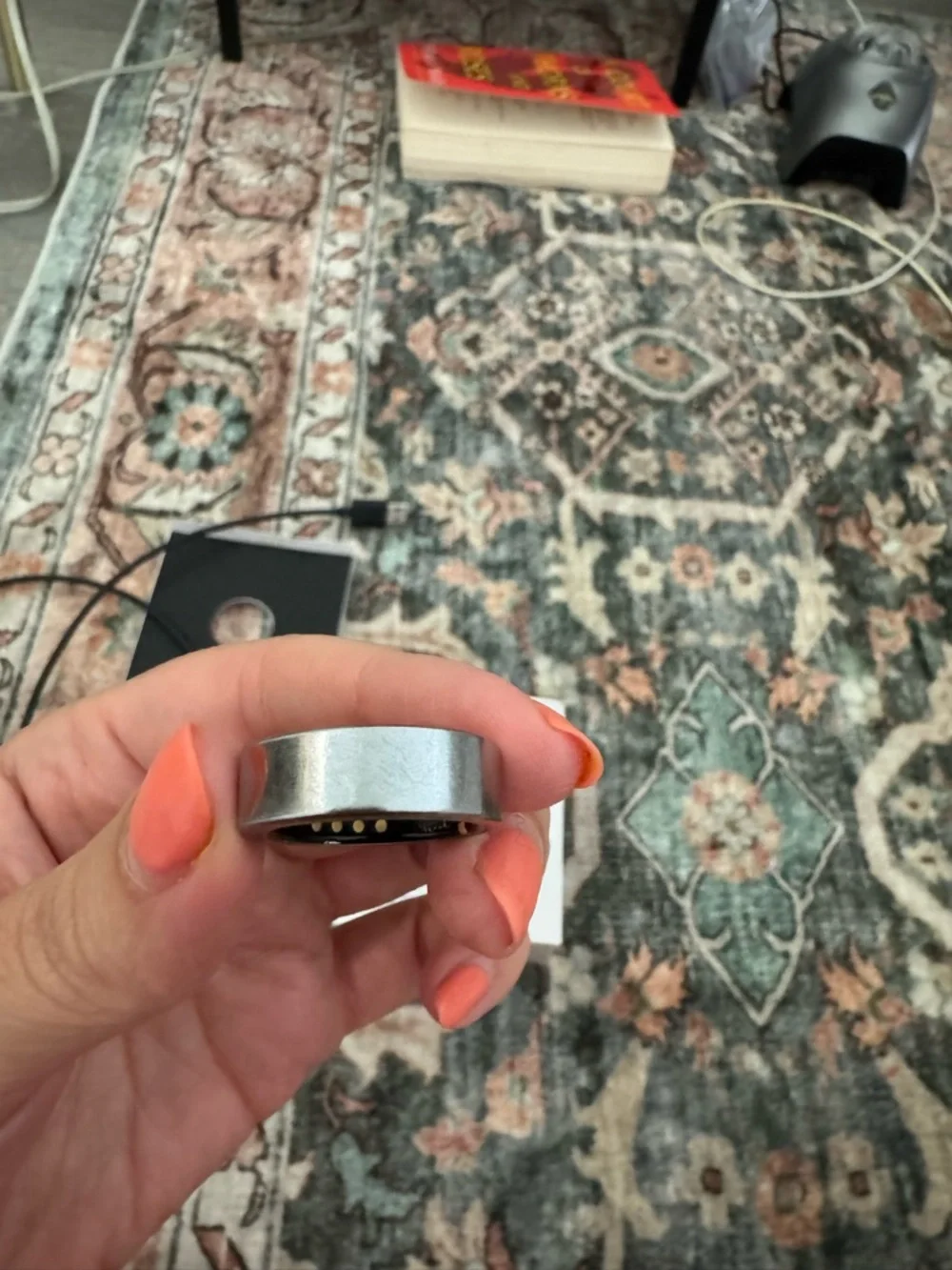 Oura Ring Gen 3 Silver Size 9